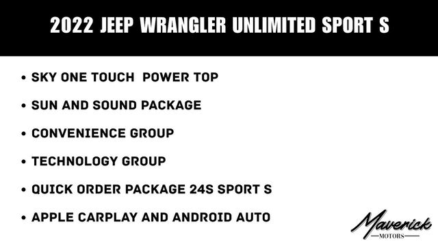 2022 Jeep Wrangler Unlimited Sport S, photo 2 of 10
