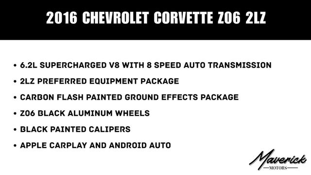2016 Chevrolet Corvette Z06 2LZ, photo 2 of 10