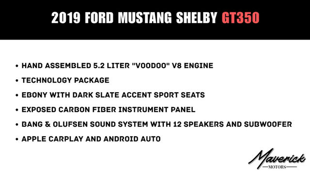 2019 Ford Mustang Shelby GT350, photo 2 of 10