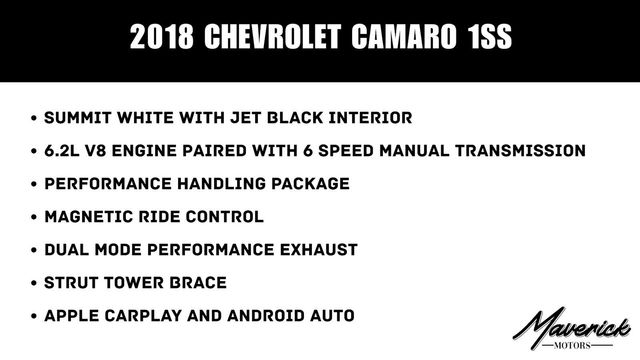 2018 Chevrolet Camaro 1SS, photo 2 of 10