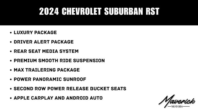 2024 Chevrolet Suburban RST, photo 2 of 10