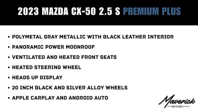 2023 Mazda CX-50 2.5 S Premium Plus Package, photo 2 of 10