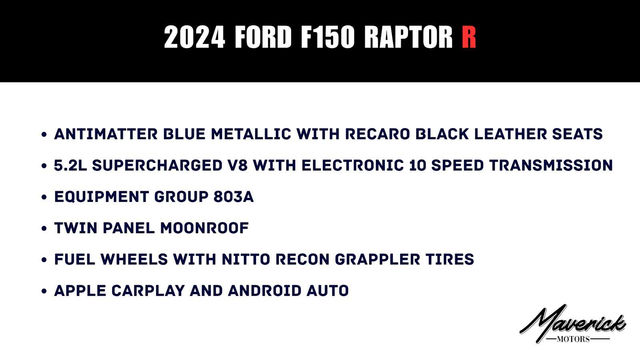 2024 Ford F-150 Raptor, photo 2 of 10