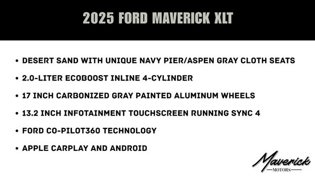 2025 Ford Maverick XLT, photo 2 of 10
