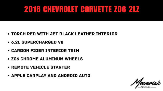 2016 Chevrolet Corvette Z06 2LZ, photo 2 of 10