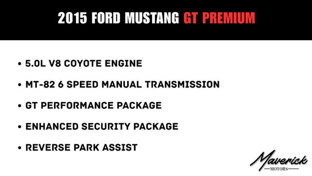 2015 Ford Mustang GT Premium, photo 2 of 10