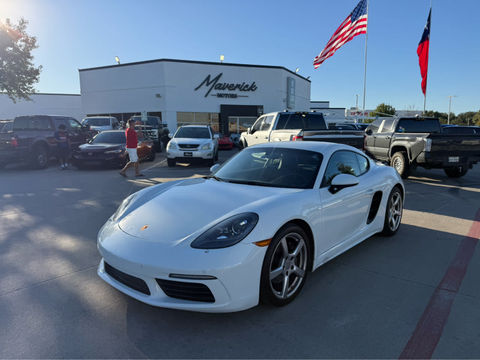 2018 Porsche 718 Cayman, photo 1 of 8