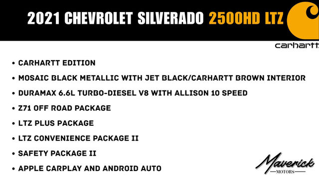 2021 Chevrolet Silverado 2500HD LTZ, photo 2 of 10