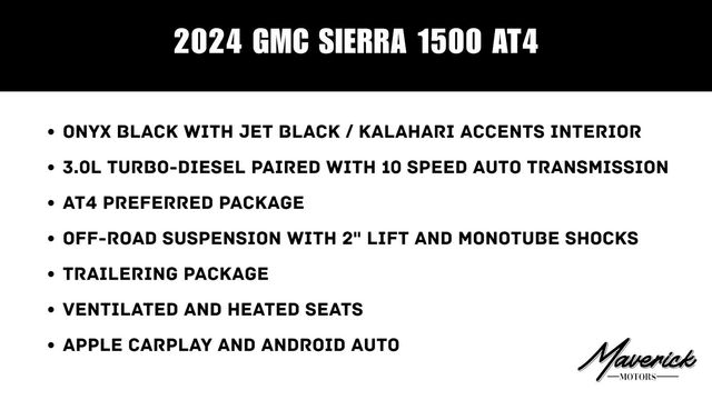 2024 GMC Sierra 1500 AT4, photo 2 of 10