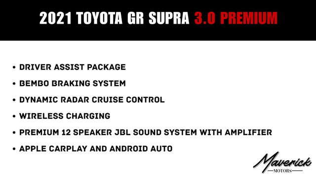 2021 Toyota GR Supra 3.0 Premium, photo 2 of 10