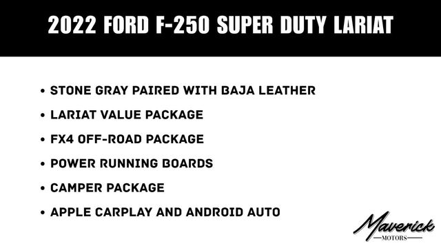 2022 Ford Super Duty F-250 Pickup LARIAT, photo 2 of 10