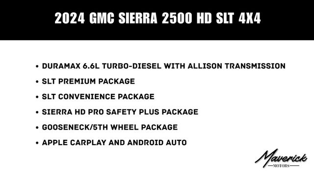2024 GMC Sierra 2500HD SLT, photo 2 of 10