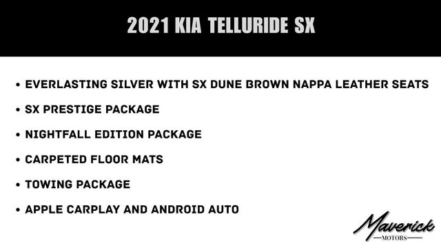 2021 Kia Telluride SX, photo 2 of 9