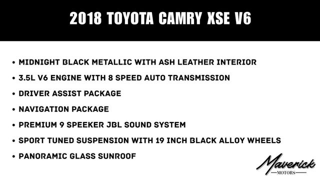 2018 Toyota Camry XSE V6, photo 2 of 9