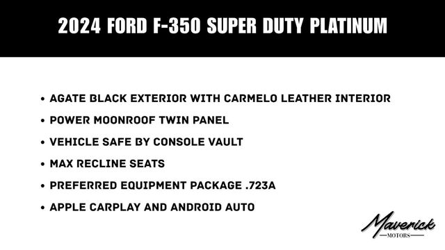 2024 Ford Super Duty F-350 DRW Pickup Platinum, photo 2 of 10