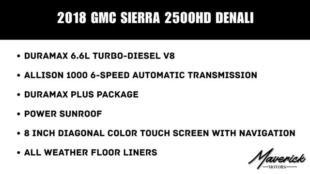2018 GMC Sierra 2500HD Denali, photo 2 of 10