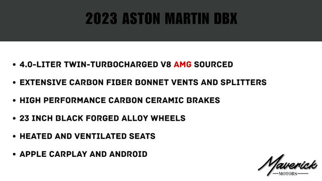 2023 Aston Martin DBX, photo 2 of 10