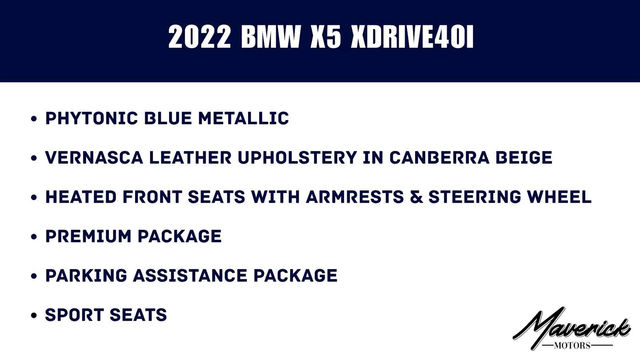 2022 BMW X5 xDrive40i, photo 2 of 10