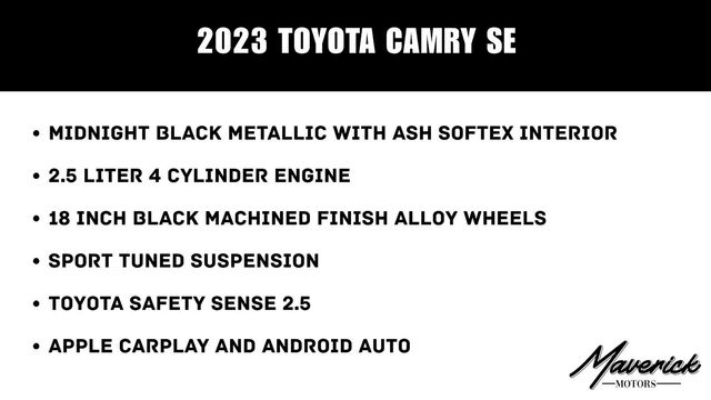 2023 Toyota Camry SE, photo 2 of 10