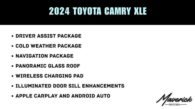 2024 Toyota Camry XLE, photo 2 of 10