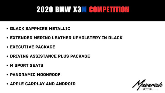 2020 BMW X3 M Sports Activity Vehicle, photo 2 of 10