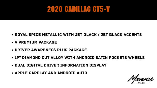 2020 Cadillac CT5 V-Series, photo 2 of 10