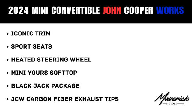 2024 MINI Convertible John Cooper Works, photo 2 of 9