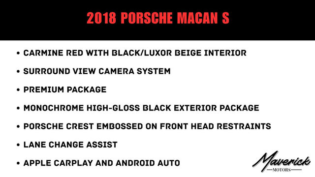 2018 Porsche Macan S, photo 2 of 10