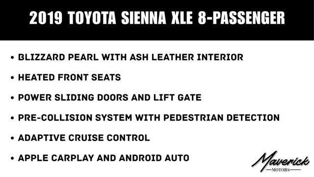 2019 Toyota Sienna XLE, photo 2 of 9