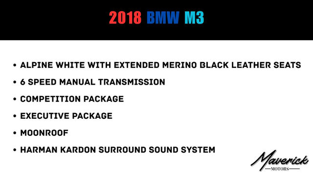2018 BMW M3 Sedan, photo 2 of 10