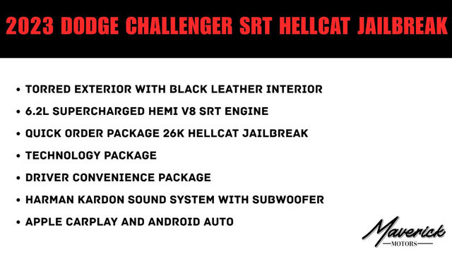2023 Dodge Challenger SRT Hellcat Jailbreak, photo 2 of 10