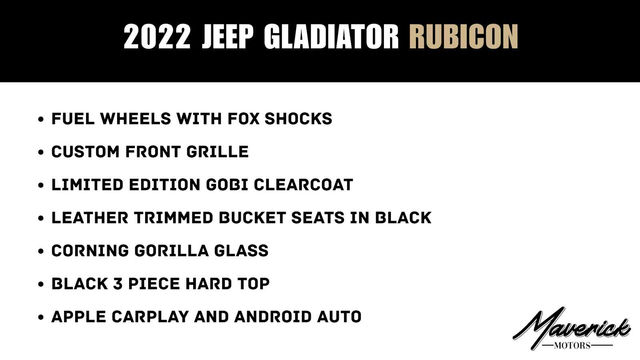 2022 Jeep Gladiator Rubicon, photo 2 of 9