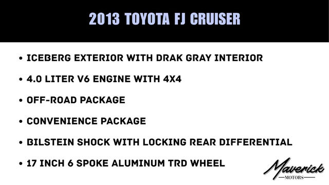 2013 Toyota FJ Cruiser, photo 2 of 10