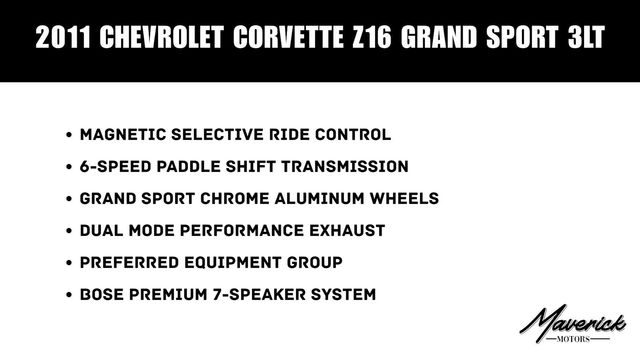 2011 Chevrolet Corvette Z16 Grand Sport w/3LT, photo 2 of 10