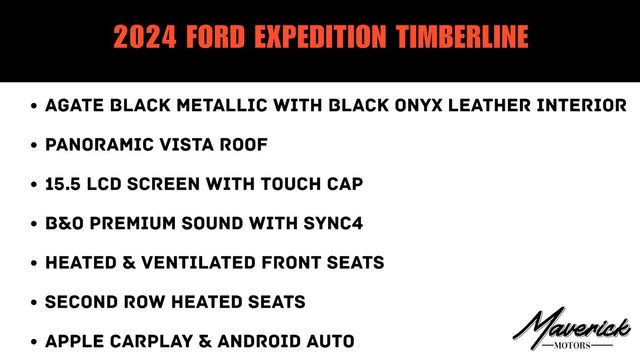2024 Ford Expedition Timberline, photo 2 of 10