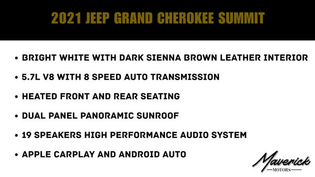 2021 Jeep Grand Cherokee Summit, photo 2 of 10