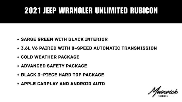 2021 Jeep Wrangler Unlimited Rubicon, photo 2 of 10