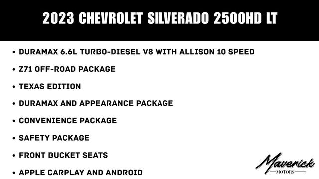 2023 Chevrolet Silverado 2500HD LT, photo 2 of 9