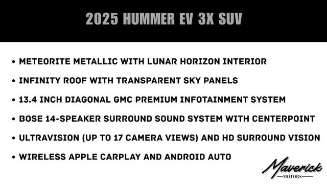 2025 GMC HUMMER EV SUV 3X, photo 2 of 10