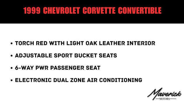 1999 Chevrolet Corvette, photo 2 of 10