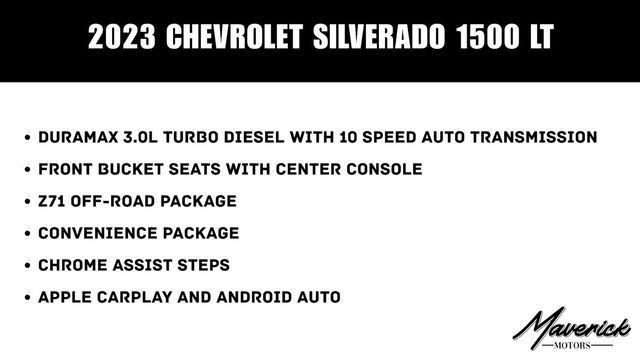 2023 Chevrolet Silverado 1500 LT, photo 2 of 10