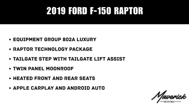 2019 Ford F-150 Raptor, photo 2 of 10